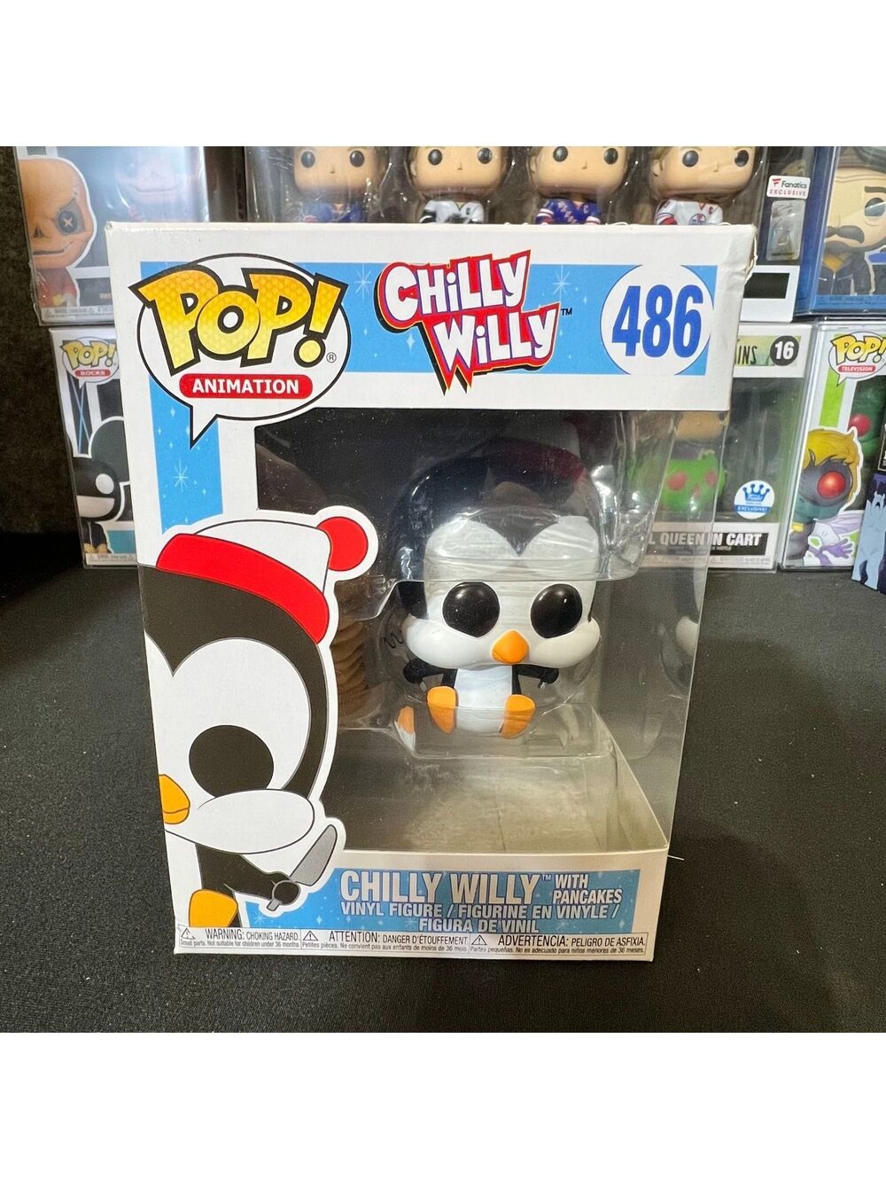 Funko Pop Animation Chilly Willy with Pancakes 486 Vinyl Figure Walter Lantz